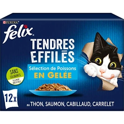 Imagen de FELIX Afilado en gelatina de Pescado (12 x 85 g)