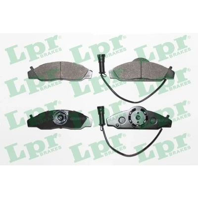 Imagen de LPR 05P721 Juego de pastillas freno SSANGYONG: Musso SUV, Korando II SUV Cabrio