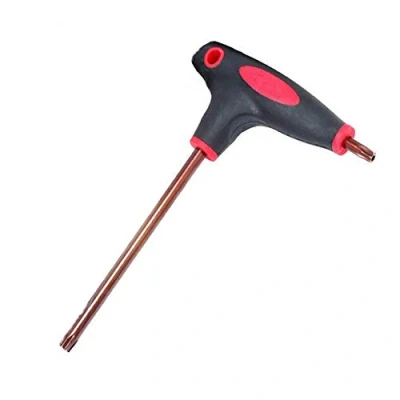 Imagen de SENRISE Llave Torx T30 Destornillador con mango en T Llaves angulares de ángulo Tipo enchufe para tornillos/pernos/accesorios (paquete 1)