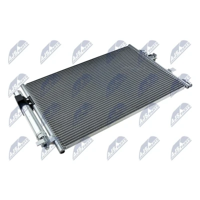Imagen de NTY CCS FR 022 Condensador con secador Aluminio 591 FORD: FOCUS 3, C Max 2, 3 Turnier