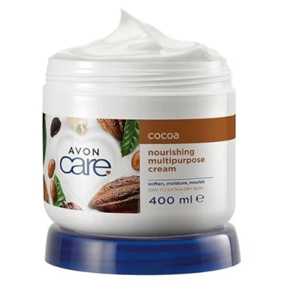 Imagen de Avon Care Crema multiusos de manteca cacao 400 ml para cara/cuerpo/manos