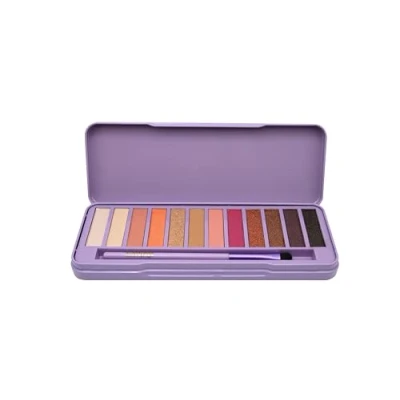 Imagen de bonvoyage Essentials Hollywood Dreams, Paleta de Sombras Ojos Inspiradas en las Divas con 12 Colores, Set Maquillaje Profesional, Kit para Mujeres
