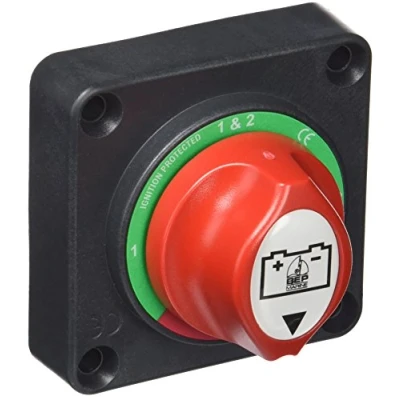 Imagen de Bep Marine 701S PM Desconectador de Baterías, Naútica, Rojo/Gris, Talla Única