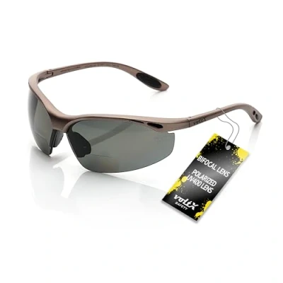 Imagen de voltX ‘CONSTRUCTOR’ POLARIZADO Gafas de seguridad lectura bifocales, Certificado CE EN166F / ciclismo (dioptría +1.5) Polarised Safety Reading Glasses
