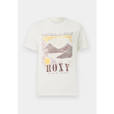 Imagen de Roxy Ocean Regular Poster Camiseta estampada, Mujer, Talla: XXS, Egret