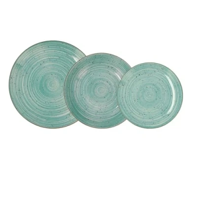 Imagen de Quid Montreal Vajilla completa moderna de porcelana para 6 personas (18 piezas)Platos llanos, Platos hondos, postre, Color Único, Talla Estándar