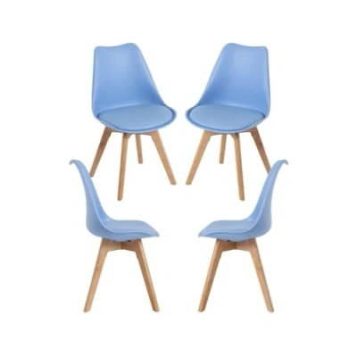 Imagen de Regalos Miguel Packs Sillas Comedor Pack 4 Synk Basic Azul Claro