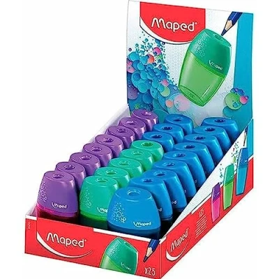 Imagen de Maped 534753 Sacapuntas con depósito, 1 unidad, modelo surtido