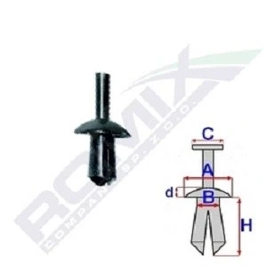 Imagen de ROMIX C10023 Grapa RENAULT: TRAFIC 2 Kasten, Bus