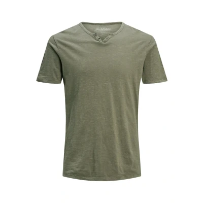 Imagen de Jack &amp; Jones Jjesplit NECK SS NOOS Camiseta básica, Hombre, Talla: Medium, Dusky green