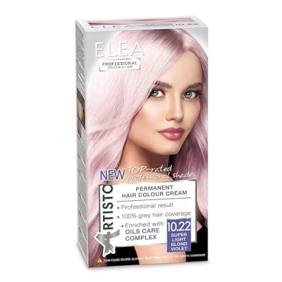 Imagen de Coloración permanente Elea Professional Color &amp; Care № 10.22 rubio super claro violeta 123ml