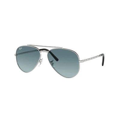 Imagen de Ray Ban Rb3625 Nuevo Aviador, Gafas Unisex Adulto, Azul/Gris (Blue Gradient Grey), Talla única