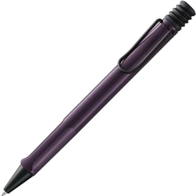 Imagen de Lamy safari violet blackberry Bolígrafo con empuñadura ergonómica, ancho de trazo M para una agradable escritura prolongada hecho plástico ASA recambio gran capacidad 16 negro