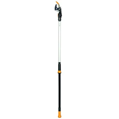 Imagen de Fiskars Pértiga con cuchilla Bypass, No Telescópica, Longitud: 1,6 m, Negro/Naranja, 10.1 x 160 7.1 cm, 1023625