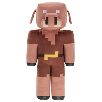 Imagen de Play by Peluche Personajes Videojuego Enderman Steve Alex Creeper Wolf Hoja Ocelot Pork Pigman Piglin