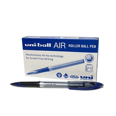 Imagen de Uni Ball Uba 188 Air Micro, 12 Unidades, Azul