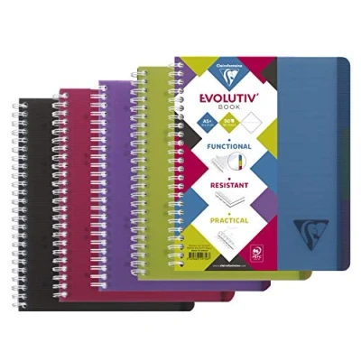 Imagen de Clairefontaine Cuadernos de espiral A4+