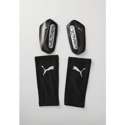 Imagen de Puma Ultra FLEX Sleeve Unisex Espinilleras, Talla: Large, Black/silver