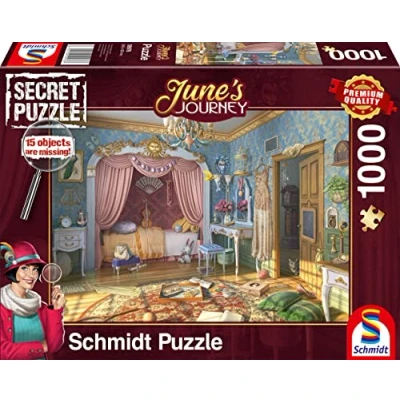 Imagen de Schmidt Spiele 59976 Junes Journey Puzzle para Dormitorio (1000 Piezas), Multicolor, Talla única