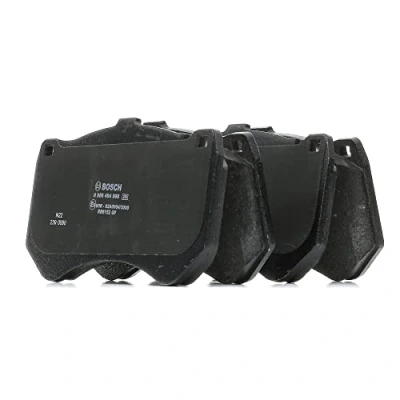 Imagen de BOSCH 0 986 460 956 Juego de pastillas freno Low Metallic con contacto avisador desgaste Chapa antichirridos, instrucciones montaje