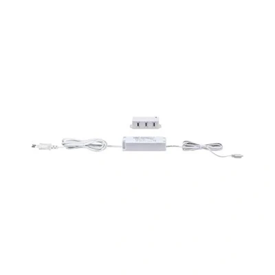 Imagen de Paulmann 99946 Luminaria para Muebles Clever Connect Driver 12 V CC Incl. Distribuidor Triple, máx. W, Transformador, Blanco, plástico, balasto, Trafo MAX.12W