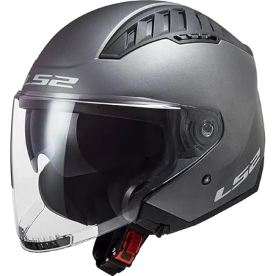 Imagen de LS2, Casco Moto Jet Copter II Solid Matt Titanium, XL