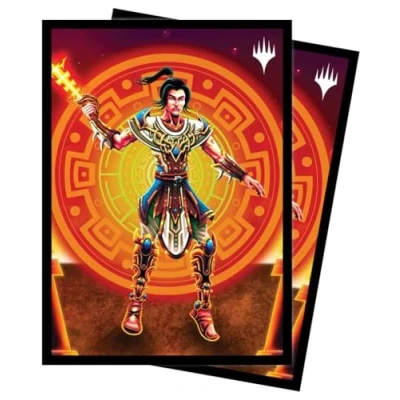 Imagen de Ultra Pro The Lost Caverns of Ixalan 100ct Deck Protector® Sleeves Kellan, Daring Traveler for Magic: Gathering, protege las cartas MTG de rasguños y arañazos, protector funda para tarjetas