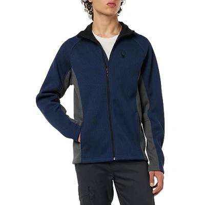 Imagen de Spyder Men&#039;s Constant Full Zip Fleece Jacket, True Navy, XL
