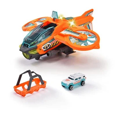 Imagen de Dickie vehículo Sky Patroller 35 cm, 203794000 + 3 años, con Funcionamiento de Rueda Libre, Incluye Escala 1:64