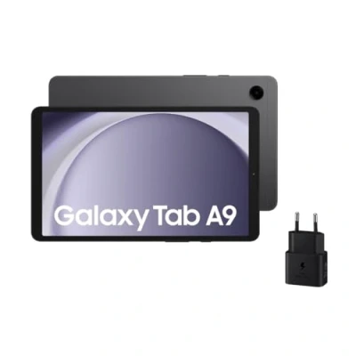 Imagen de Samsung Galaxy Tab A9 Tablet Android, 64 GB Almacenamiento, WiFi, Pantalla 8.7, Sonido Nítido, Gris (Versión Española)