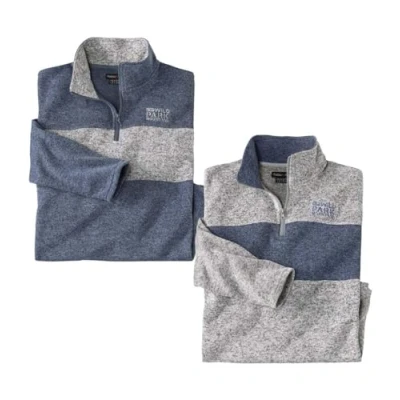 Imagen de ATLAS FOR MEN Lote de 2 Sudaderas Molleton Outdoor 5XL