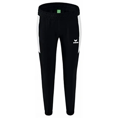 Imagen de ERIMA Mujer Team Basic Pantalón de presentación, Negro/Blanco, 40