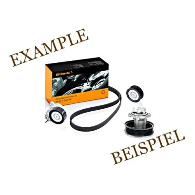 Imagen de CONTITECH 5PK1750WP1 Bomba de agua + kit correa poli V RENAULT: Scénic 1, MEGANE 1 Coach, Classic