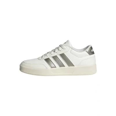 Imagen de adidas BREAKNET 3.0 Shoes, Zapatos Mujer, Core White/Cyber Met./Off White, 37 1/3 EU