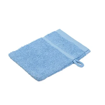 Imagen de Gözze Set de 4 manoplas baño, Suave y Absorbente, Algodón, 16 x 21 cm Burdeos