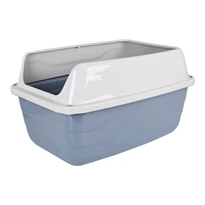 Imagen de Arenero para Gatos Georplast Sonic XL Gris Blanco (56 x 40 30,5 cm)