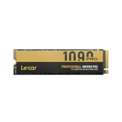 Imagen de Lexar SSD NVMe PCIe 5.0 Gen5 1TB NM1090 Pro, 14,000 MB/s, diseño de Control térmico avanzado, Interno Compatible con DirectStorage, portátil para Juegos y creación Contenido