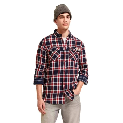 Imagen de Camisa Scotch Soda Cuadros Doble Sarga M