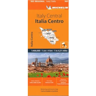 Imagen de Mapa Regional Italia Centro 11563