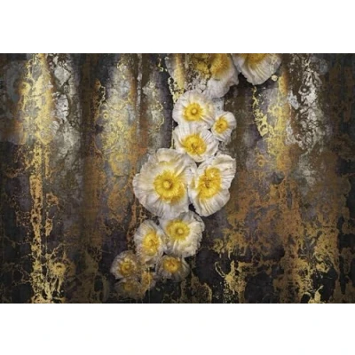 Imagen de Komar 8 963 368 x 254 cm &quot;SERAFINA,&quot; de flores Mural Amarillo (8 unidades)