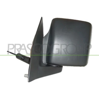 Imagen de Espejo retrovisor Prasco OP0317114 izquierda negro manual ajustable desde interior, Ajuste por varillas, convexo OPEL: Combo C Furgón / Familiar