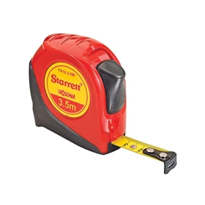 Imagen de Starrett Flexómetro 3,5M serie Exact, rojo KTX12 3.5M N