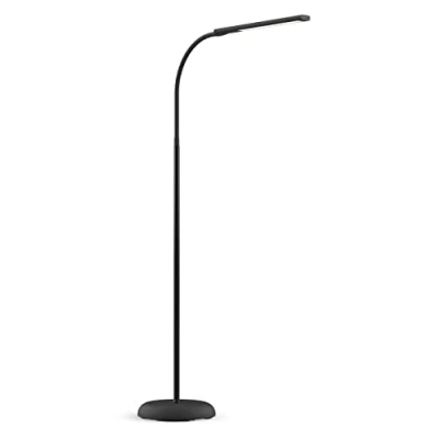 Imagen de Lámpara de pie LED MAULpirro atenuable, negra