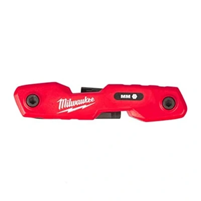 Imagen de Milwaukee Juego de llaves hexagonales plegables métricas 8 piezas 4932480978