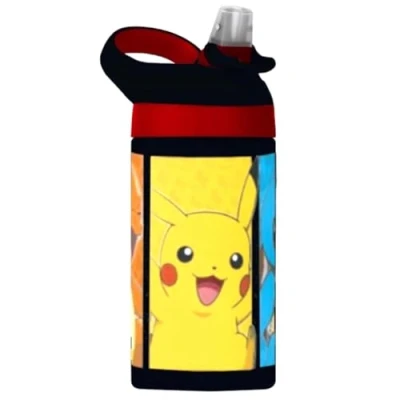 Imagen de KIDS LICENSING Cantimplora Pikachu Pokemon 473ml, Juventud Unisex, Multicolor (Multicolor), Talla Única