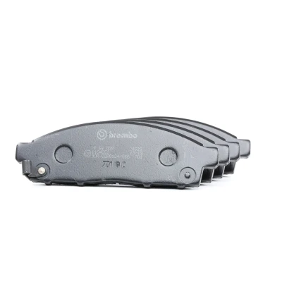 Imagen de BREMBO P 54 038 Juego de pastillas freno con avisador acústico desgaste sin accesorios MITSUBISHI: L200 / Triton V Camión plataforma Chasis