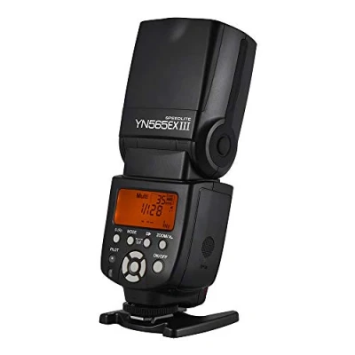 Imagen de YONGNUO YN565EX III Wireless TTL Slave Flash Speedlite GN58 Sistema de reciclaje alta velocidad compatible con USB Firmware Upgrade para Canon DSLR Camera