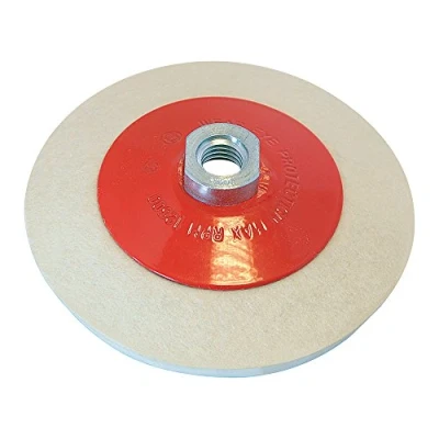 Imagen de Silverline Tools 105864 Rueda de fieltro biselada para pulido (115 mm)