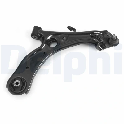 Imagen de DELPHI TC4508 Barra oscilante, suspensión de ruedas con rótula suspensión/carga Eje delantero, derecha Brazo oscilante longitudinal Chapa acero