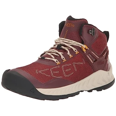 Imagen de KEEN NXIS EVO Mid Waterproof, Botas para Senderismo Mujer, Andorra/Golden Yellow, 39 EU